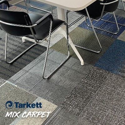 Tarkett 667 믹스카펫 수입방염 랜덤 타일카페트 셀프시공, DIY Carpet